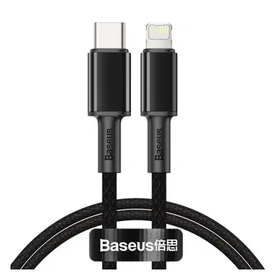 Baseus Data kabel USB-C / Lightning PD 20W 1m, černý (CATLGD-01)