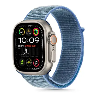 Tech-Protect Nylon řemínek na Apple Watch 44/45/46/49mm, baby blue