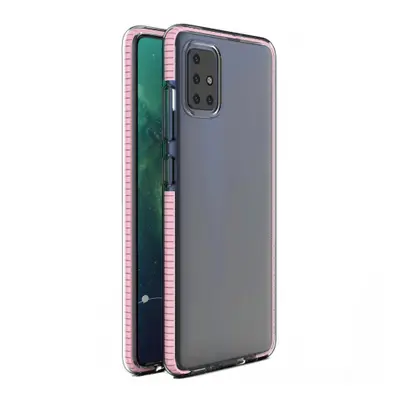 MG Spring Case silikonový kryt na Xiaomi Redmi 10X 4G / Redmi Note 9, světlorůžový