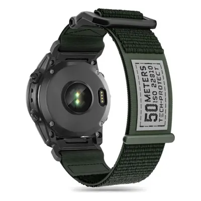 Tech-Protect Scount řemínek na Garmin Fenix 5 / 6 / 6 Pro / 7 / 8 47mm / E, military green