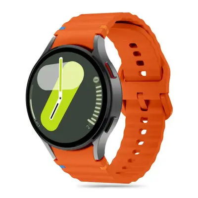 Tech-Protect Silicone Sport řemínek na Samsung Galaxy Watch 4 / 5 / 5 Pro / 6 / 7 / FE, orange