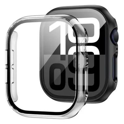 Tech-Protect Defense 360 pouzdro se sklem na Apple Watch 10 46mm, průsvitné