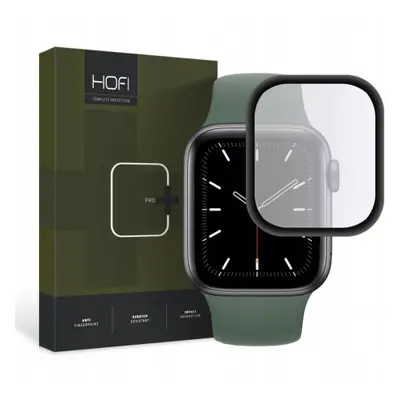 HOFI Hybrid ochranné sklo na Apple Watch 4 / 5 / 6 / SE (44mm), černé