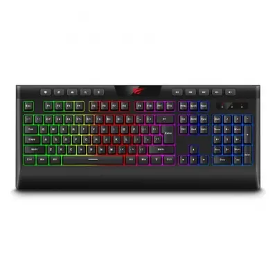 Havit Gamenote KB487L RGB herní klávesnice, černá (KB487L)