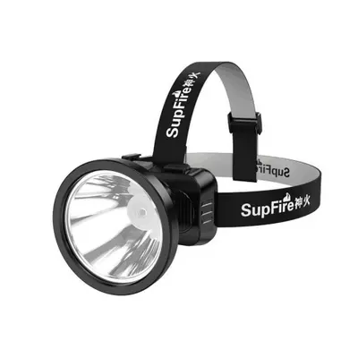 Superfire HL51 LED čelovka USB 160lm, černá (HL51)