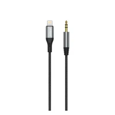 Dudao L11Pro audio kabel Lightning / 3.5mm mini jack, šedý (L11PRO)