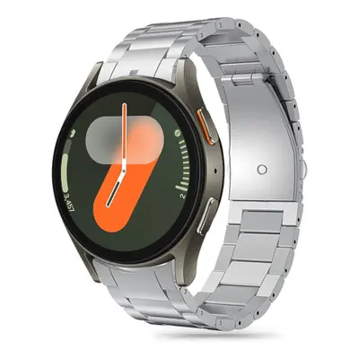 Tech-Protect Stainless řemínek na Samsung Galaxy Watch 4 / 5 / 5 Pro / 6 / 7 / FE, silver