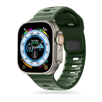 Tech-Protect Iconband Line řemínek na Apple Watch 38/40/41mm, army green