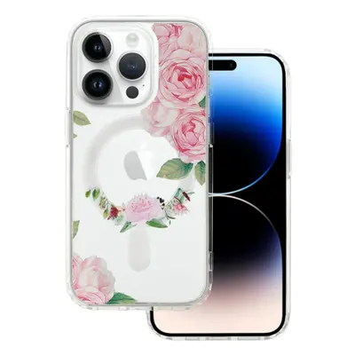 MG Flower MagSafe kryt na iPhone 11, pink flower