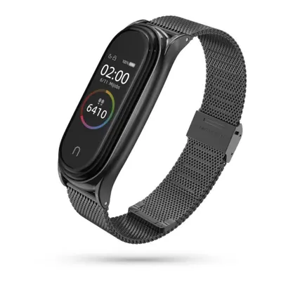 Tech-Protect Milanese řemínek na Xiaomi Mi Band 7, black