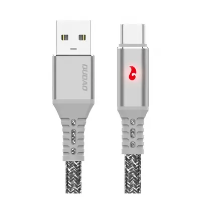 Dudao L7X kabel USB / Lightning 3A 1m, šedý (L7xL Lightning)