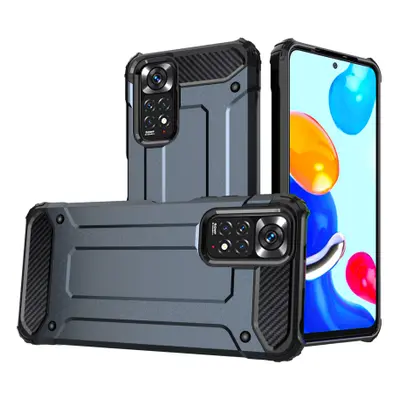 MG Hybrid Armor plastový kryt na Xiaomi Redmi Note 11S / Note 11, modrý