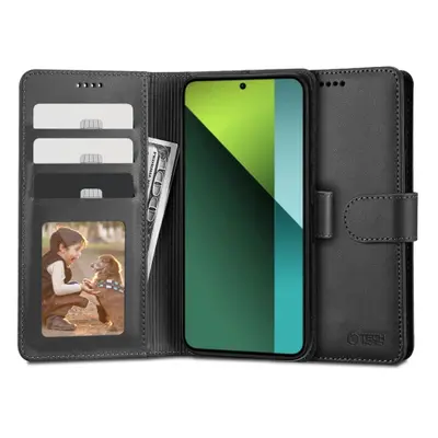 Tech-Protect Wallet knížkové pouzdro na Xiaomi Redmi Note 13 Pro 5G / Poco X6 5G, černé