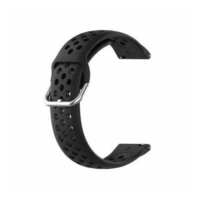 BStrap Silicone Dots řemínek na Garmin Venu 2S, black (SGA007C0102)