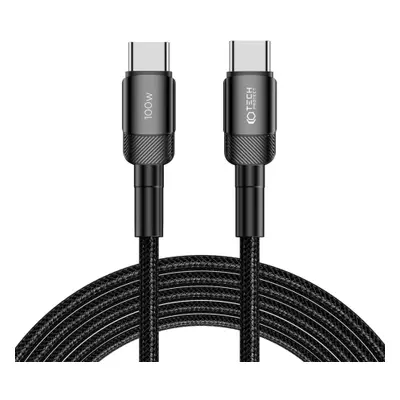 Tech-Protect Ultraboost Evo kabel USB-C / USB-C PD 100W 5A 3m, černý