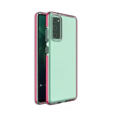 MG Spring Case silikonový kryt na Samsung Galaxy A72 4G, tmavěrůžový