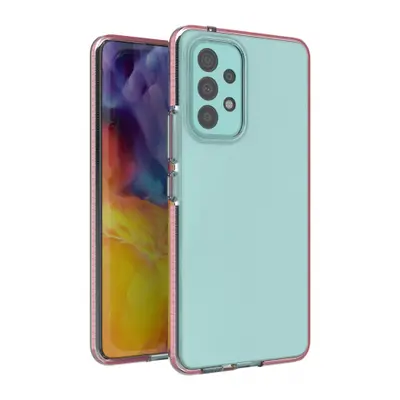 MG Spring Case silikonový kryt na Samsung Galaxy A73, světlorůžový