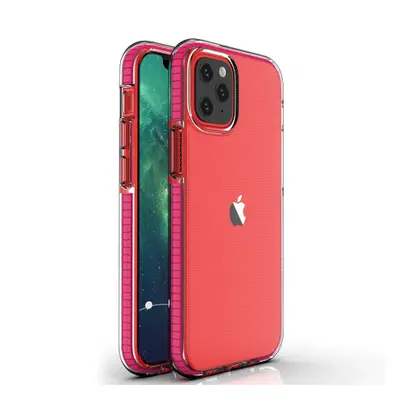 MG Spring Case silikonový kryt na iPhone 12 mini, ružový