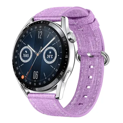 BStrap Denim řemínek na Huawei Watch GT2 Pro, purple (SSG031C0607)