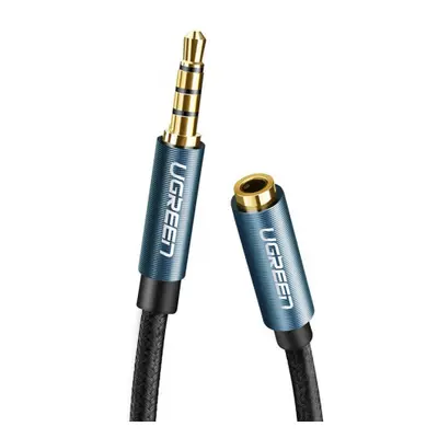 Ugreen AV118 prodlužovací audio kabel 3.5mm mini jack M/F 1m, modrý (40673)