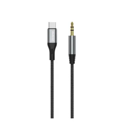 Dudao L11ProT audio kabel USB-C / 3.5mm mini jack, šedý (L11PROT)