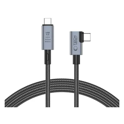 Tech-Protect Ultraboost Max L kabel USB 4.0 8K / USB-C 240W 1.5m, šedý