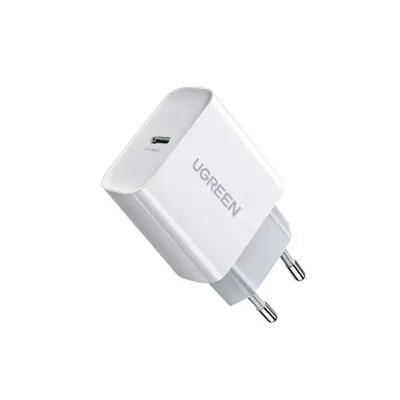 Ugreen CD137 USB-C síťová nabíječka PD 20W, bíla (60450)