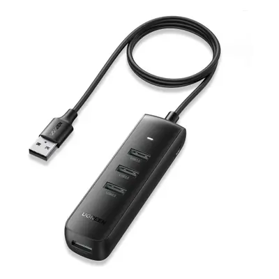 Ugreen CM416 HUB adaptér USB / 4x USB 3.2 1m, černý (CM416 8065)