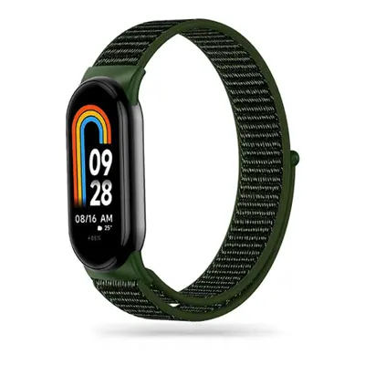 Tech-Protect Nylon řemínek na Xiaomi Smart Band 8 / 9, army green