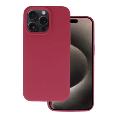 MG Silicone Lite kryt na iPhone 16 Pro, bordový