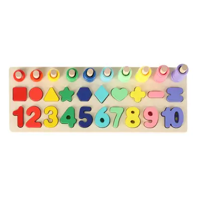 MG Montessori Number Sorter dřevěné puzzle