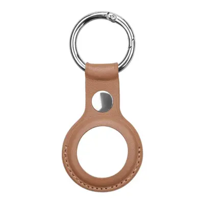 MG Leather Keychain kryt na Apple AirTag, hnedý