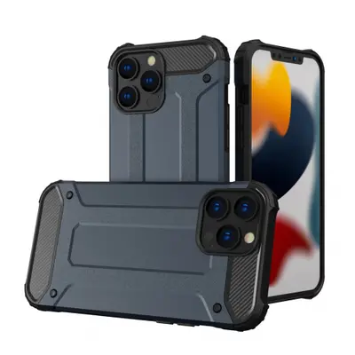 MG Hybrid Armor plastový kryt na iPhone 13 Pro, modrý