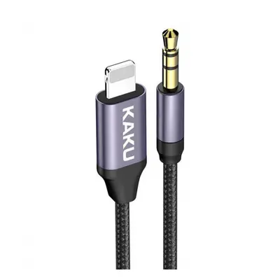 KAKU KSC-427 audio kabel Lightning / 3.5mm jack 1m, černý