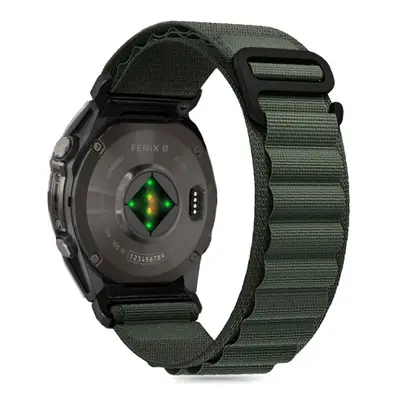 Tech-Protect Nylon Pro řemínek na Garmin Fenix 5 / 6 / 6 Pro / 7 / 8 47mm / E, olive