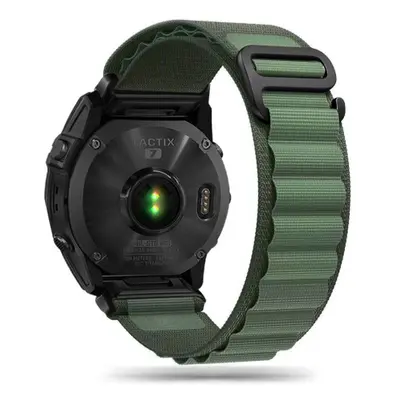 Tech-Protect Nylon řemínek na Garmin Fenix 5x / 5x Plus / 6x / 6x Pro / 7x / 8 51mm, military gr