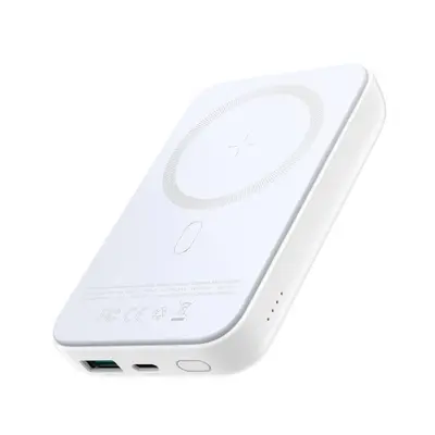 Joyroom JR-W020 MagSafe Power Bank 10000mAh 20W PD QC, bíla (JR-W020 white)