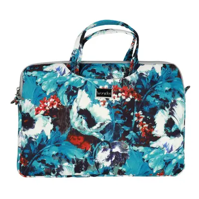 MG Wonder Briefcase taška na notebook 13-14'', white poppies (TOP996781)