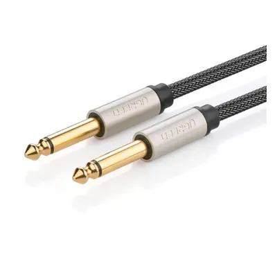 Ugreen AV128 audio kabel 6.35mm jack 1m, šedý