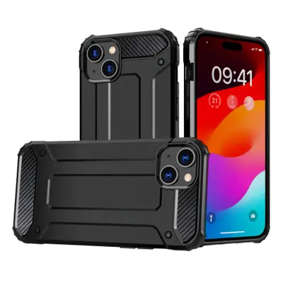 MG Hybrid Armor kryt na iPhone 15 Plus, černý