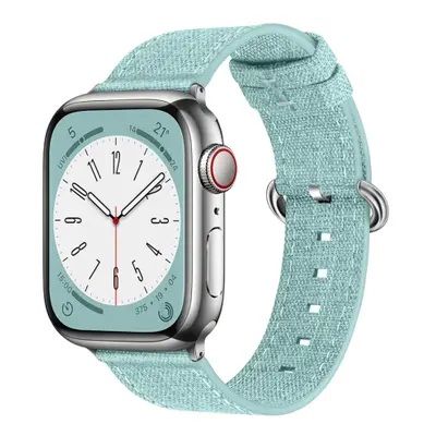 BStrap Denim řemínek na Apple Watch 42/44/45mm, light green (SAP015C13)