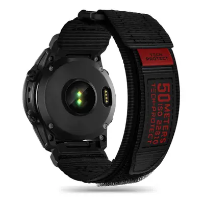 Tech-Protect Scount Pro řemínek na Garmin Fenix 5x / 5x Plus / 6x / 6x Pro / 7x / 8 51mm, black