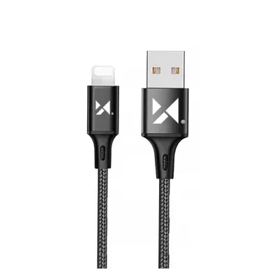 MG kabel USB / Lightning 2.4A 1m, černý (WUC-L1B)