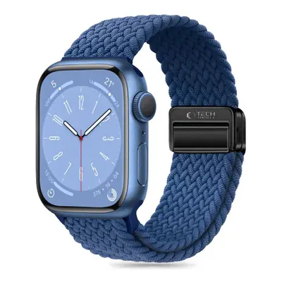 Tech-Protect Nylon Mag řemínek na Apple Watch 42/44/45/49mm, montego blue