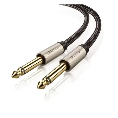 Ugreen AV128 audio kabel 6.35mm jack 2m, M/M, šedý (10638)