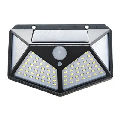 MG L10720 solární lampa 100 LED, černá