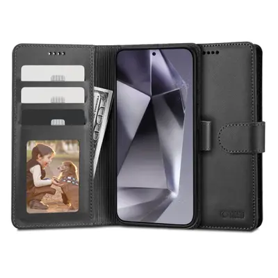 Tech-Protect Wallet knížkové pouzdro na Samsung Galaxy S24, černé