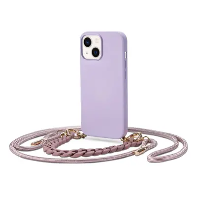 Tech-Protect Icon Chain kryt na iPhone 14 Plus, fialový