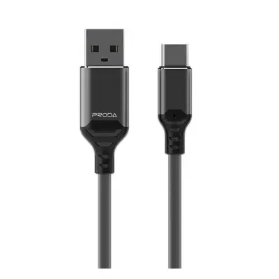 Proda Leiyin PD-B14a kabel USB / USB-C 2.1A 1m, černý