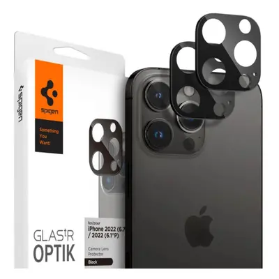 Spigen Optik 2x sklo na kameru iPhone 14 Pro / 14 Pro Max / 15 Pro / 15 Pro Max, černé (AGL05273